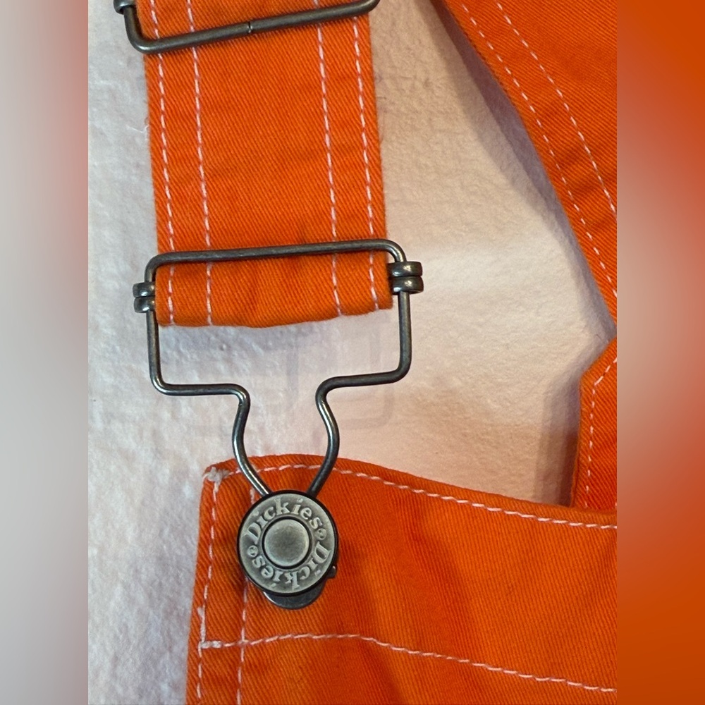 NWT dickies orange overall dress - Picture 5 of 8